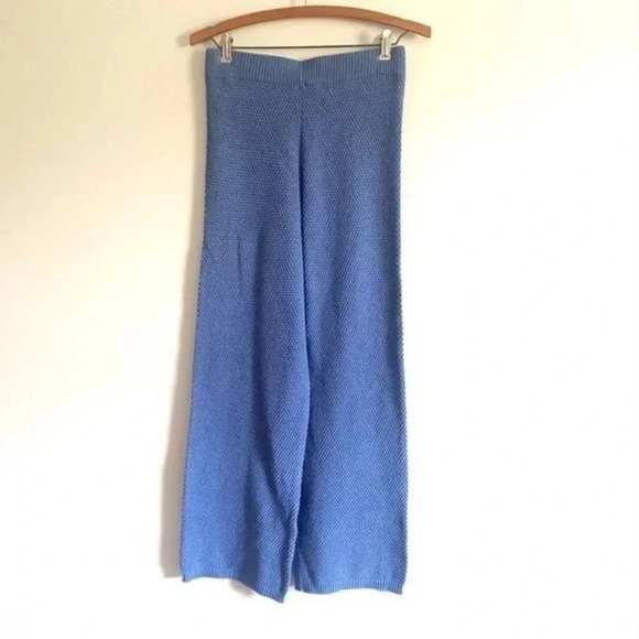 Tribal Blue Sweater Knit Pants - Picture 10 of 10